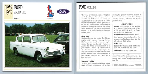 Ford anglia 105e - ford,