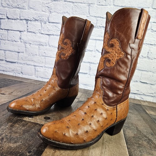 Mens lucchese handmade brown - lucchese,
