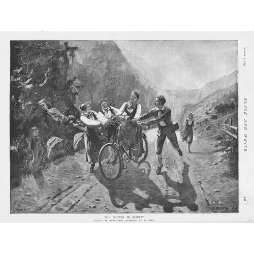 The bicycle norway hans - norway, by