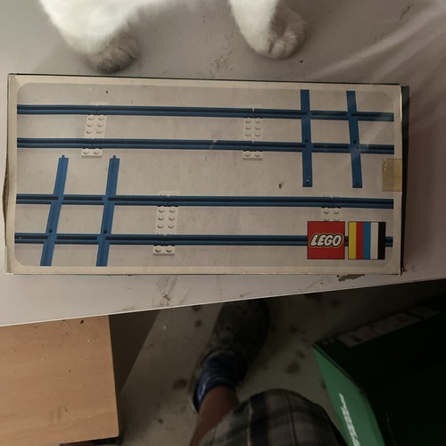 Lego 155 blue cross track - cross,