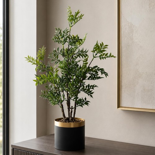 Artificial nandina bonsai - artificial,