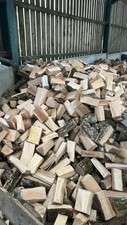 Ash Hardwood Split Logs Firewood Builder's Tonne Bag