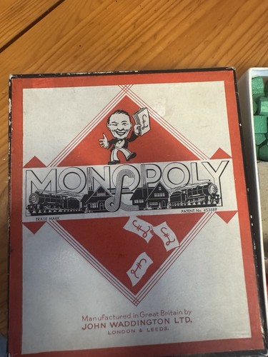 Vintage waddingtons monopoly - waddingtons,