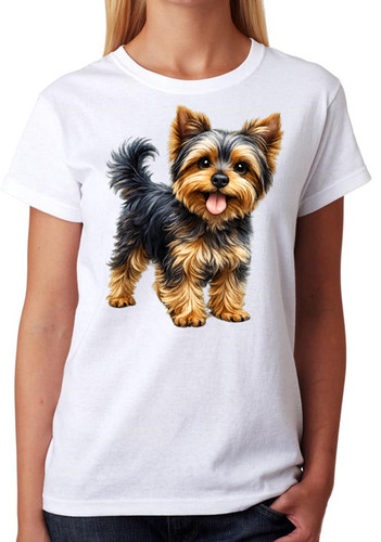 Yorkshire terrier dog - dog, t-shirt