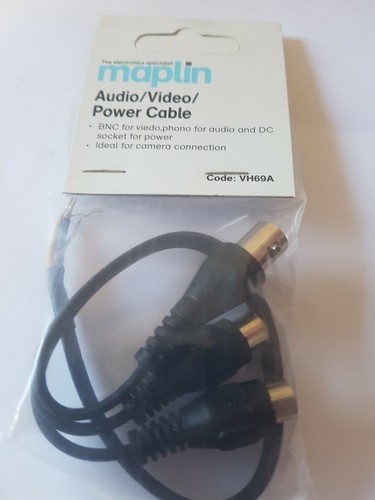 Cable fly lead cctv bnc - cable,