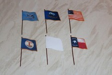 Britains compatable ACW Swoppet Deetail Flag replacements. BZR.