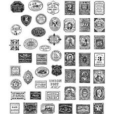 Tim Holtz Cling Rubber Stamps - Stamp Collector CMS338