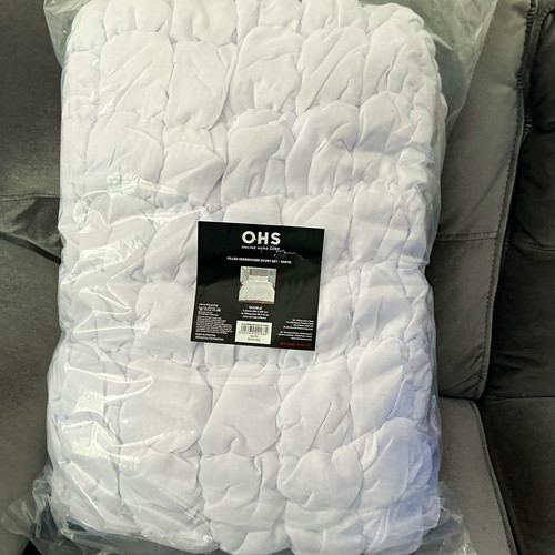 Ohs filled seersucker duvet - ohs,