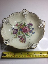 Antique collectable Rosenthal Kronach - Bavaria Moliere Hand painted plate 7”
