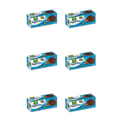 Gullon sugar free dark choc - sugar,