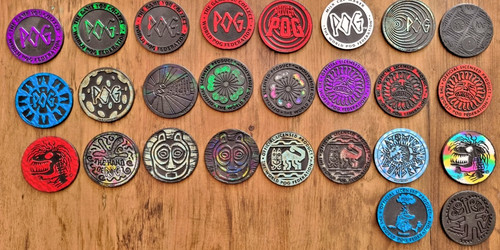 Vintage pog slammers job lot - vintage,