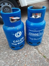FULL 7kg Calor Gas Butane Gas Bottle, plus one empty one
