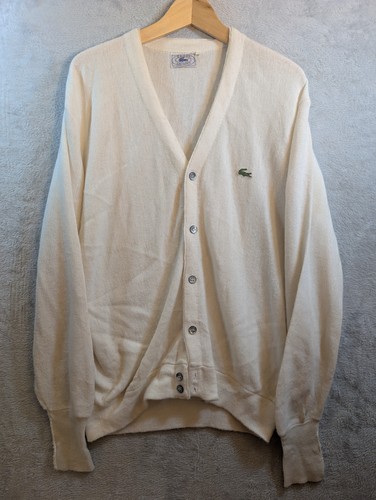Vintage izod lacoste cardigan - izod,