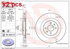 Pcs front brake disc - pcs, rotos
