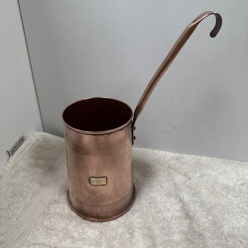 Copper measure pint brass - copper,