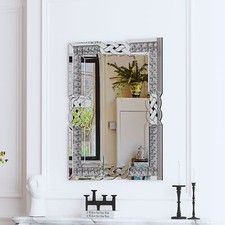 Luxury Gym Dance Studio Pool Room Reflection Wall Mirror Mounted Make Up Mirror