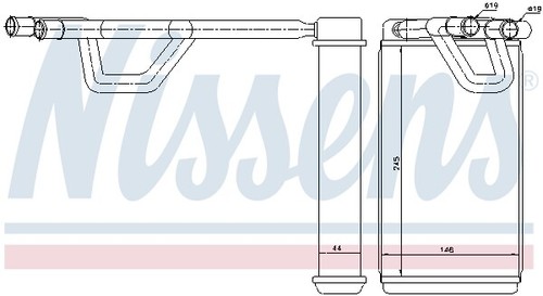 Heat exchanger interior - exchanger,,