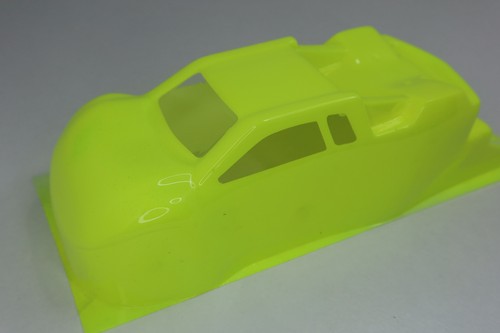 New custom painted yellow body - new,