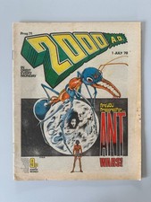 2000AD Comic Prog #71 July 1st