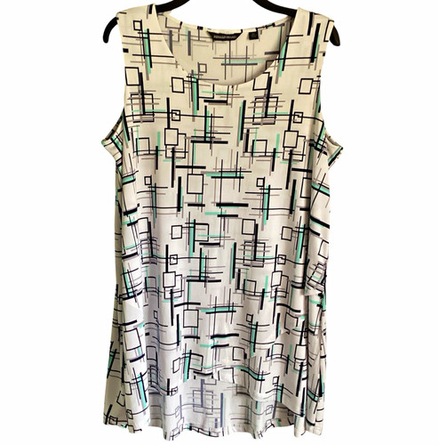 Nina leonard white black green - nina,