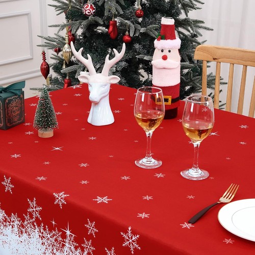 2pack red snowflake - snowflake, border