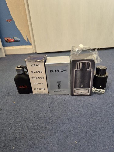 Empty aftershave bottles - empty,
