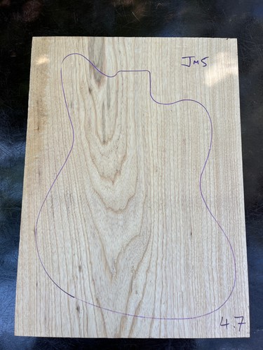 Swamp ash two piece guitar - swamp, two-piece