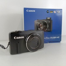 Canon PowerShot SX280 HS 12.1MP Digital Camera - Boxed With Charger Working 