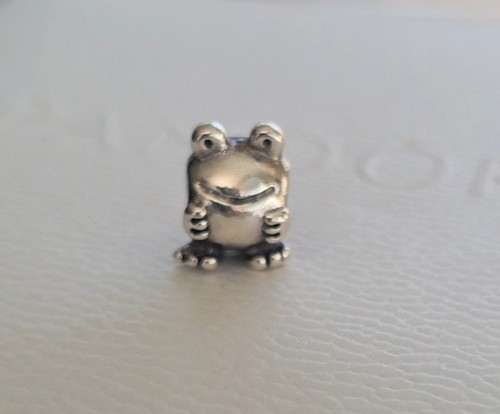 Pandora silver froggie lucky - silver, "froggie"