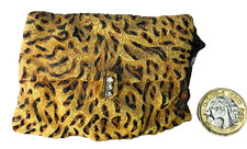 Ornament Handbag Hand Bag Leopard Print Nostalgia ra