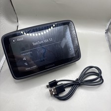 TomTom Via 53 5 inch Car Sat Nav  Euro  & U.K. Maps, Live Traffic