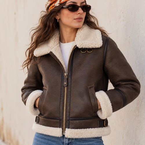 Women sheepskin leather - women’s,