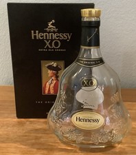Hennessy XO Extra Old Cognac 750ml Empty Collectible Bottle With Display Box