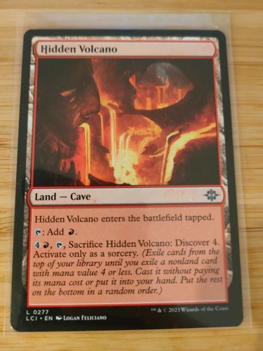 Mtg hidden volcano - mtg,