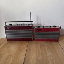 Roberts R-505 and r606-mb LW/MW/VHF 1970's vintage radio for parts or repair