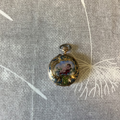 Vintage pocket watch 14k - watch,