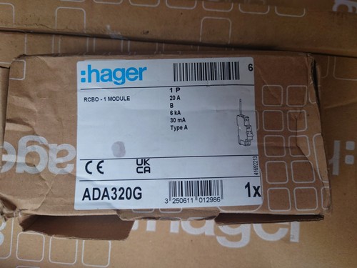 Hager ada320g 20a type a - 20a,