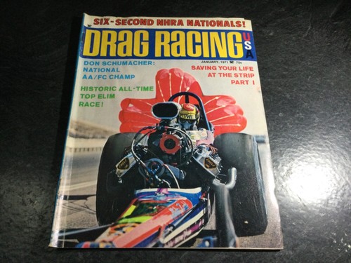 Drag racing jan 1971 shumacher - racing,