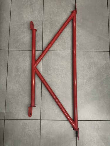 Used red brace rear strut - used,
