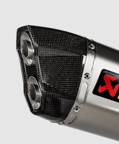 Akrapovic end cap - akrapovic, carbon