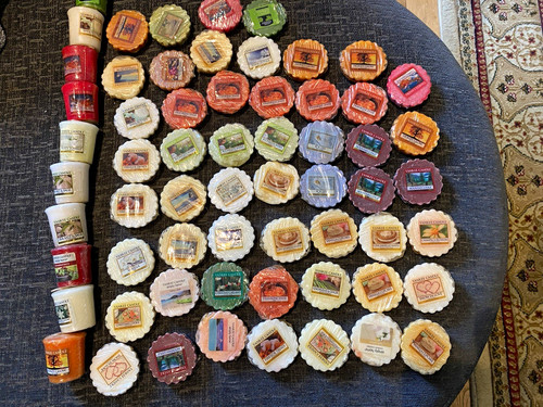 Yankee candle wax melt tarts - candle,