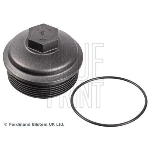 Blue print oil filter - blue, housing
