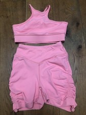 Bo+Tee Coral Shorts and Sports