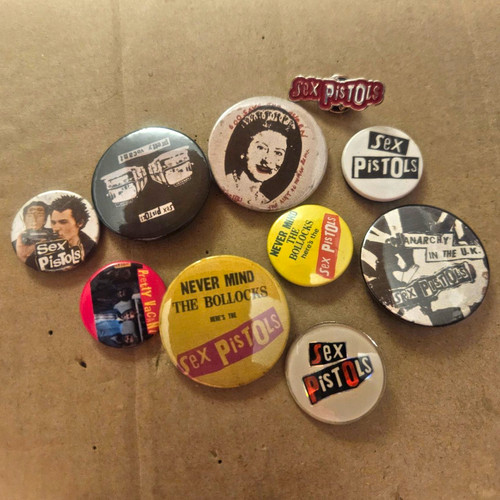 Sex pistols badges pins - sex, badges/pins
