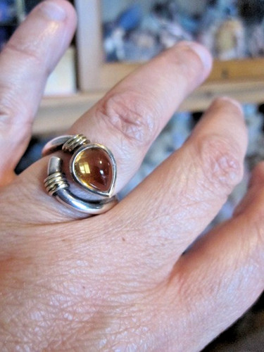 Stunning designer ring gold - designer,