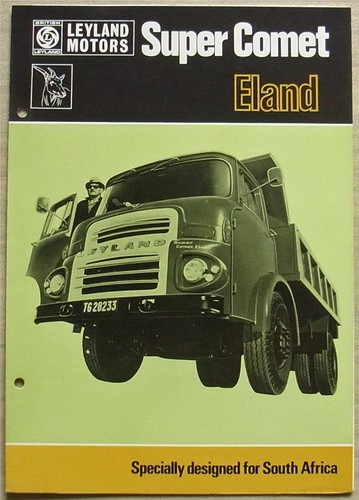 Leyland super comet eland - comet, cab