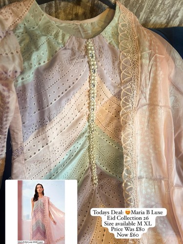 Maria luxe lawn collection - b,