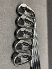 Ping G20 irons  5-9  UW  Black