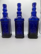 Vintage cobalt blue glass - blue,