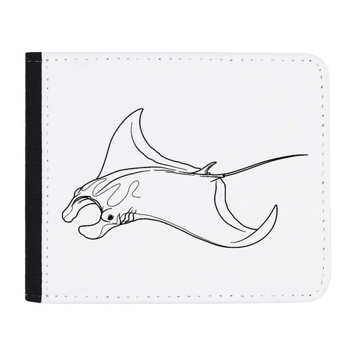 Manta ray slim wallet - 'manta,